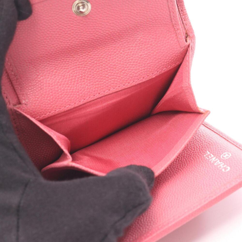 CHANEL Pink Caviar Leather Wallet - Picture 4 of 8